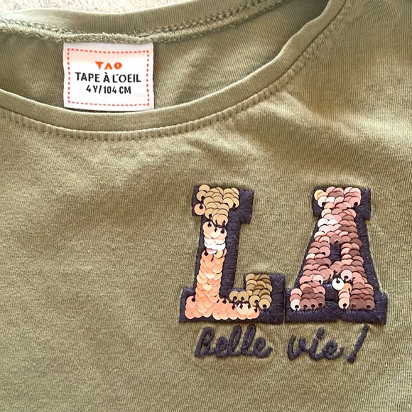•T-Shirt Tao (4T) - Picture 3 of 3